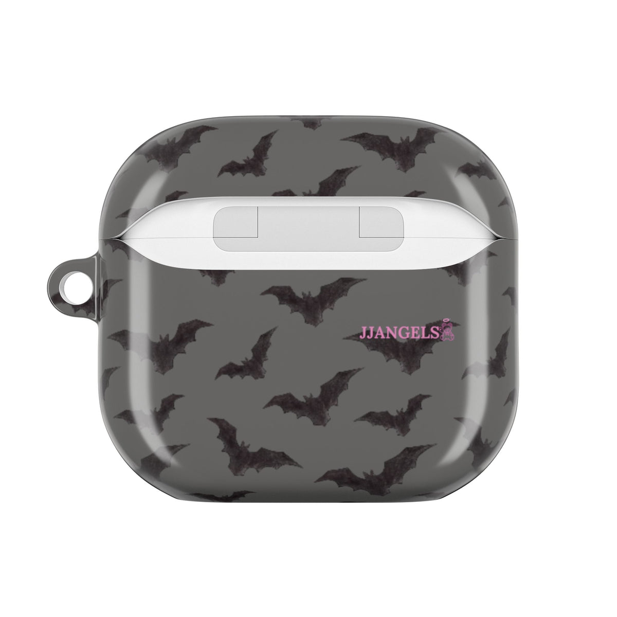 Grey bats AirPods case