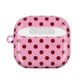 Red Dots AirPods case