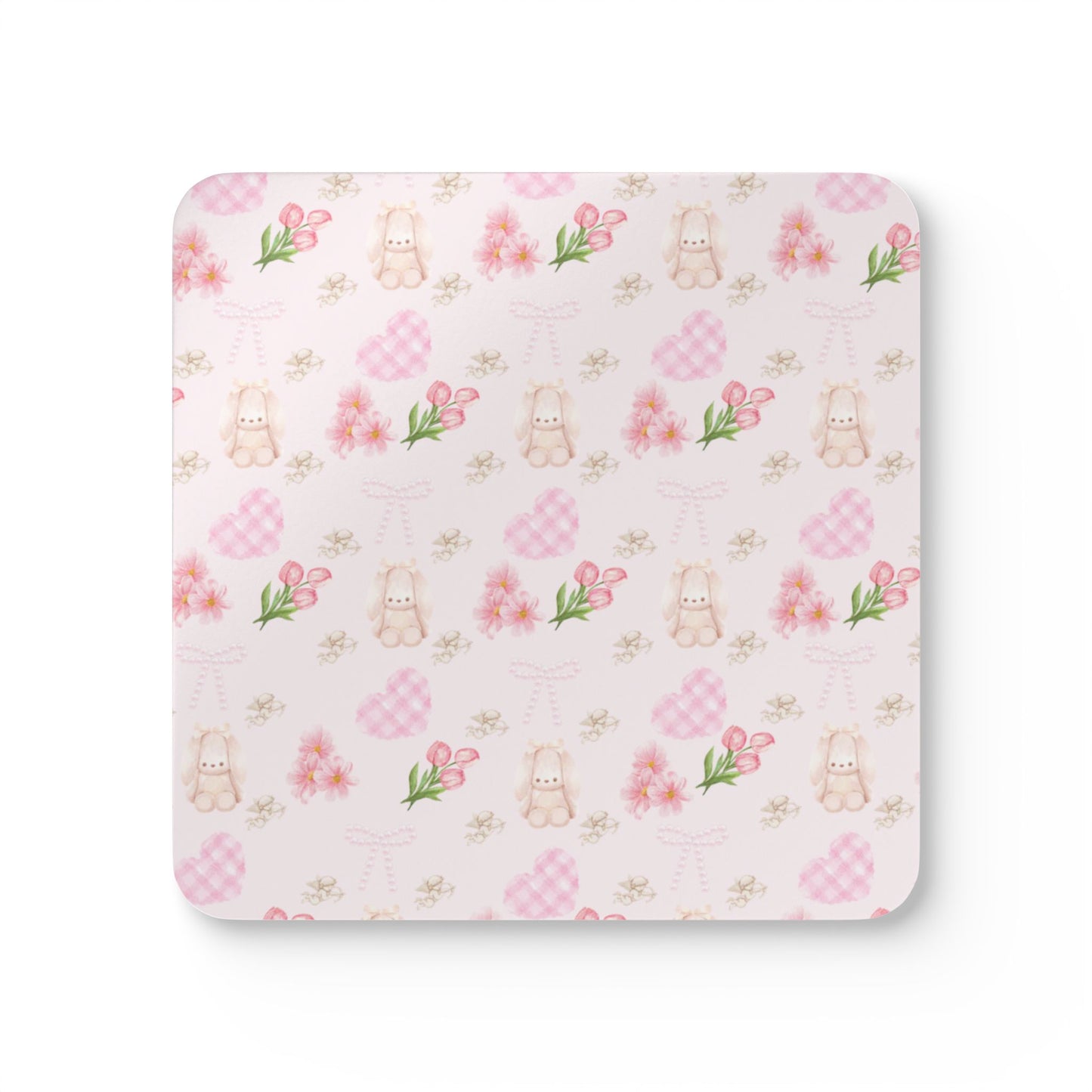 Bunny bow Coasters (2)