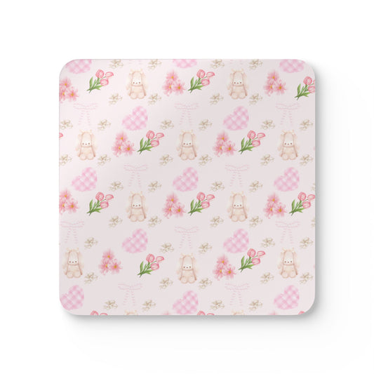 Bunny bow Coasters (2)