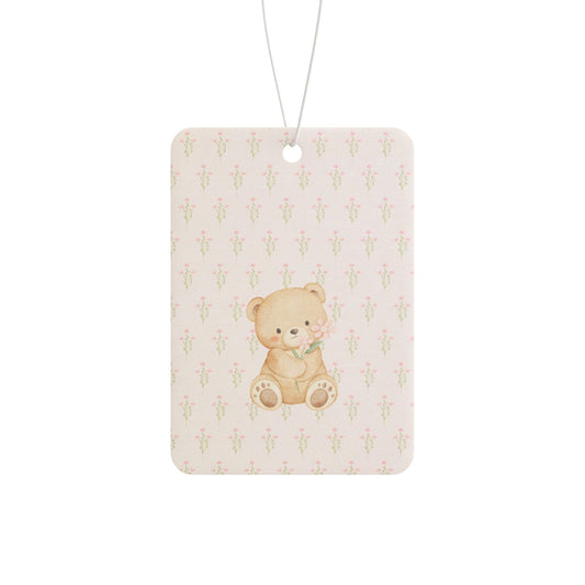 Bear and flowers car Freshi