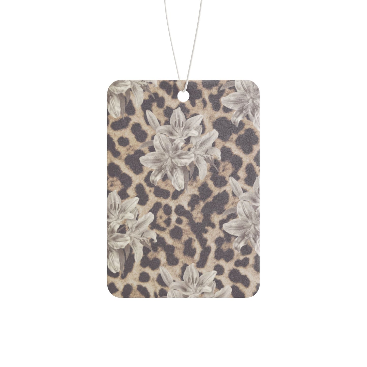 Leopard with Lilies Car Freshi (2pc)