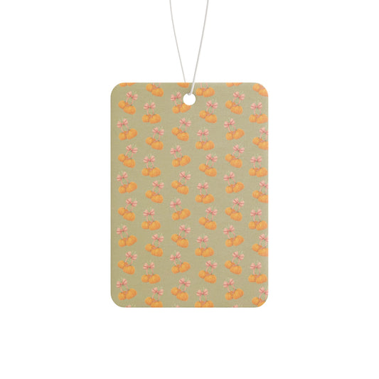 Bow pumpkin Car Freshi
