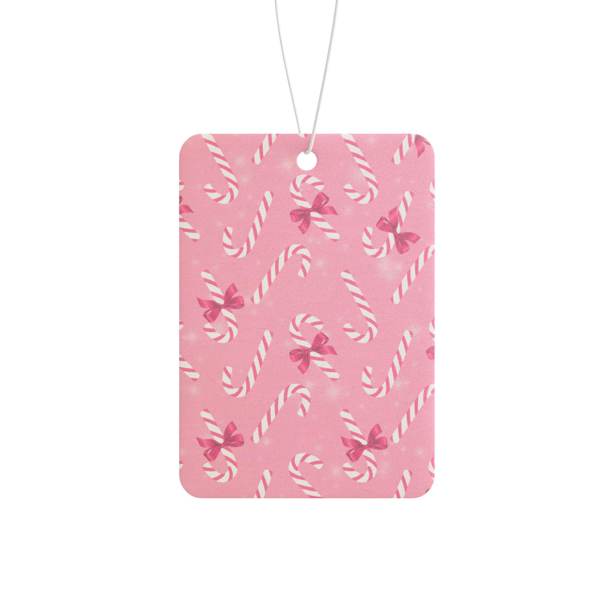 Pink Candy cane Car Freshi