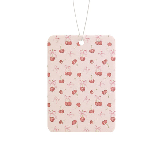 Pink Cherry with bows Car Freshi