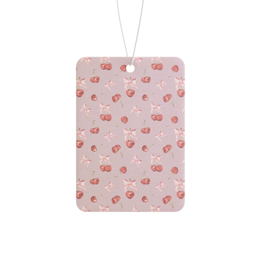 Violet Cherry with bows Car Freshi