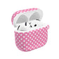 Pink Dots AirPods case