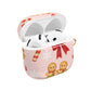Snow and Gingerbread AirPods case