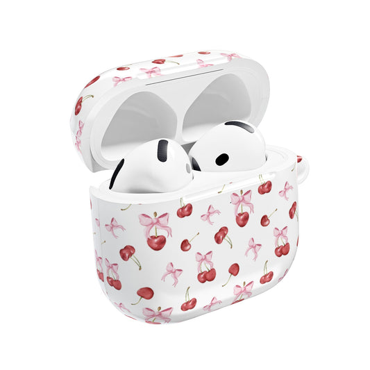 Cherry with bows AirPods case