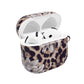 Leopard with lilies AirPods case
