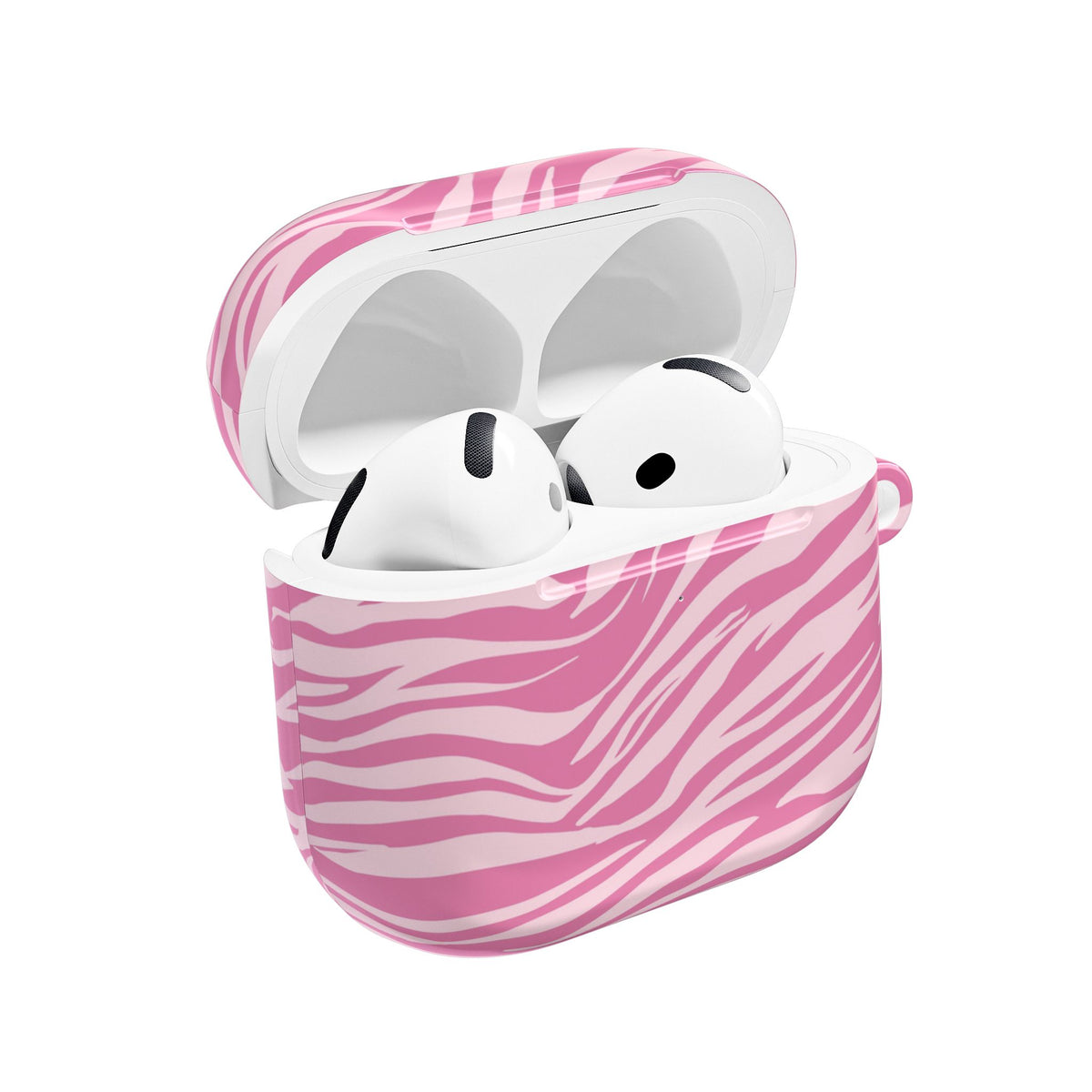 Pink print AirPods case