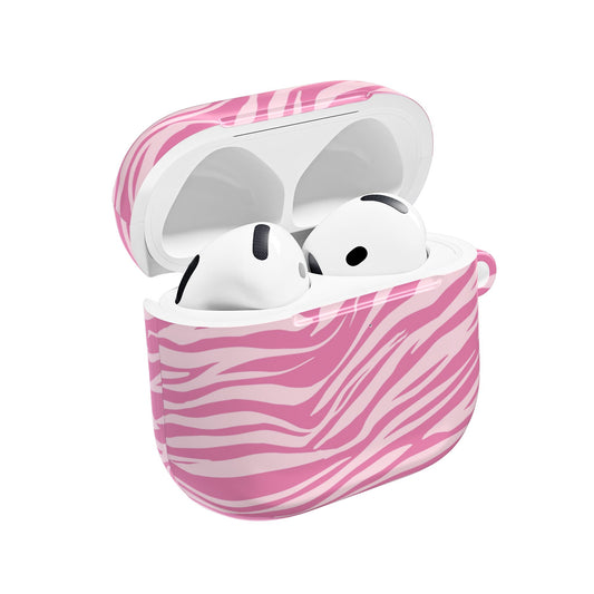 Pink print AirPods case