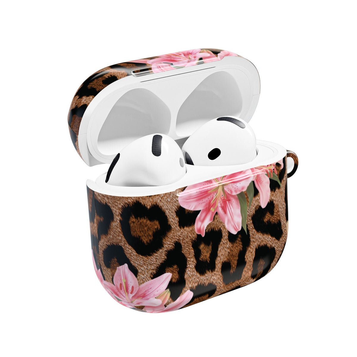Lilies print AirPods case