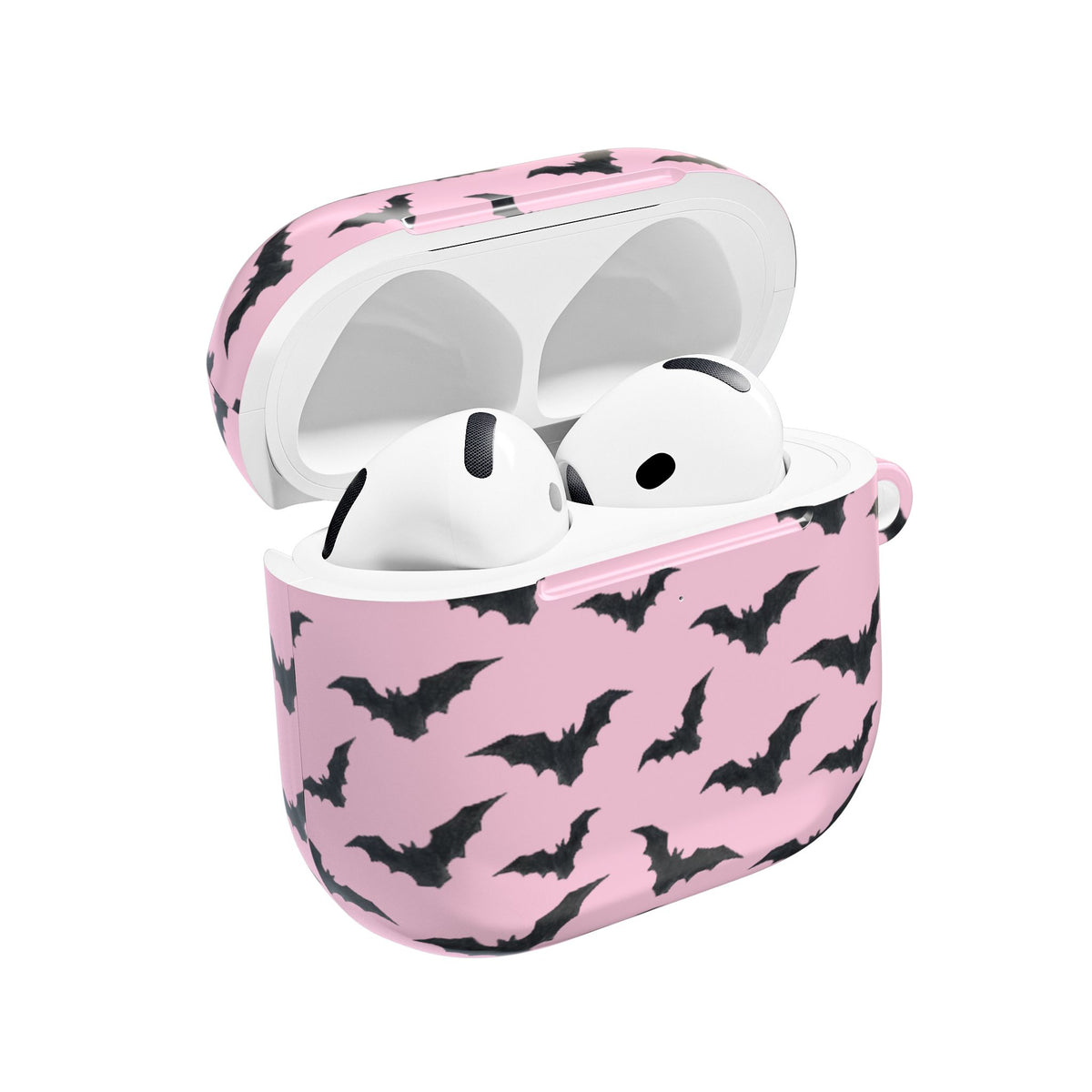 Pink bats AirPods case