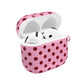 Red Dots AirPods case