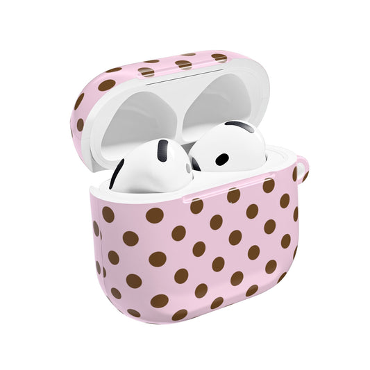 Pink Coffee AirPods case