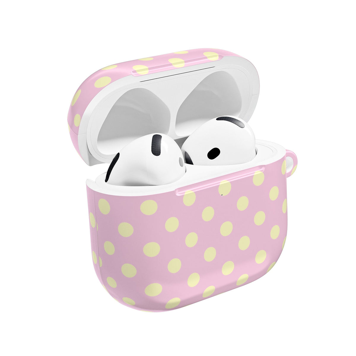 Yellow Dots AirPods case