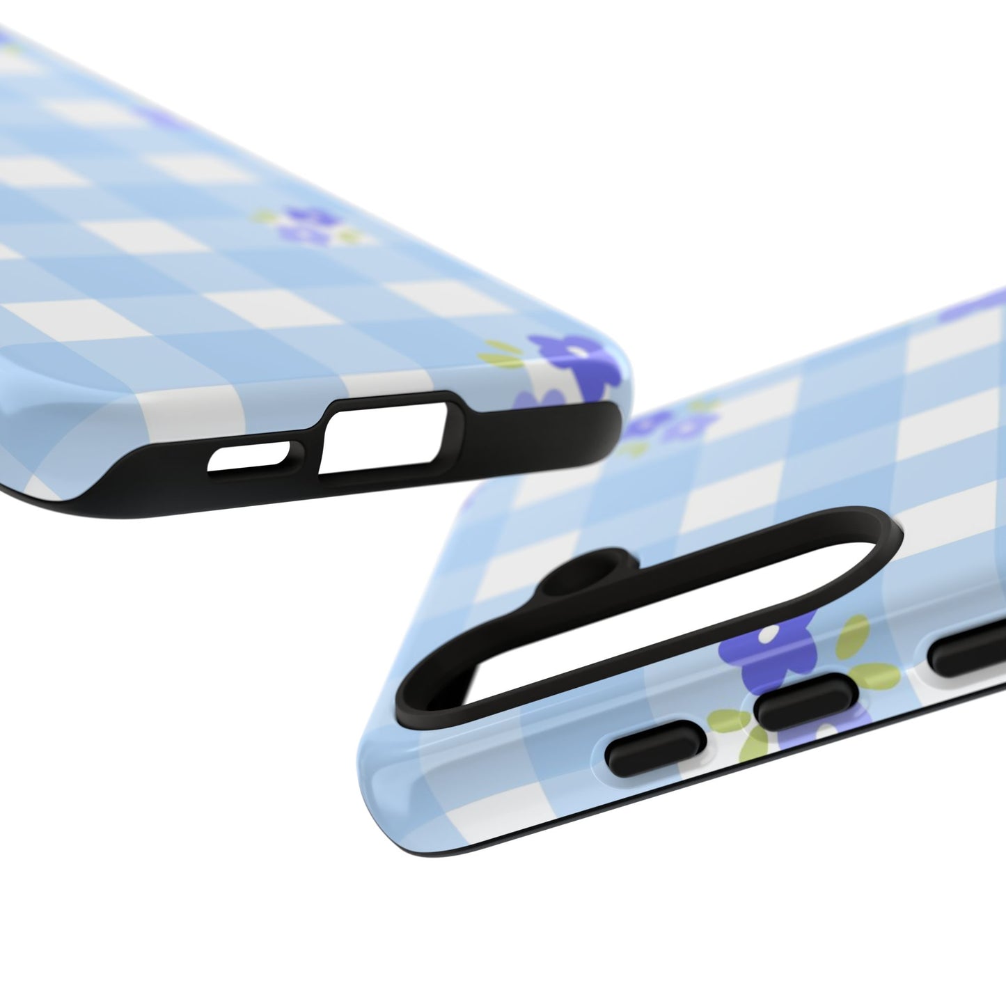 Blue Flower Samsung Case