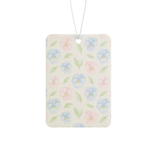 Blue and Pink flowers Car Freshi