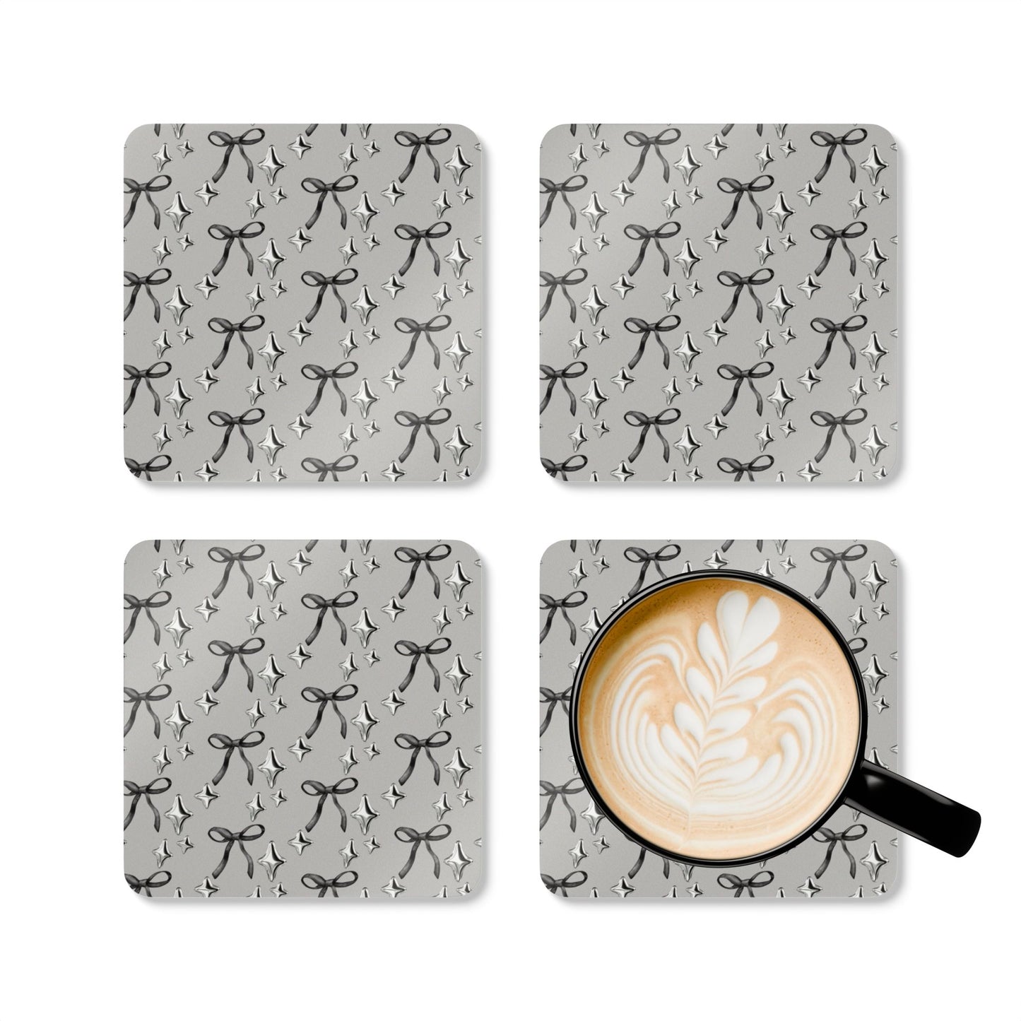 Metallic Coasters (2pc)