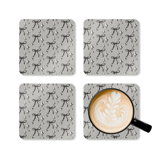 Metallic Coasters (2pc)
