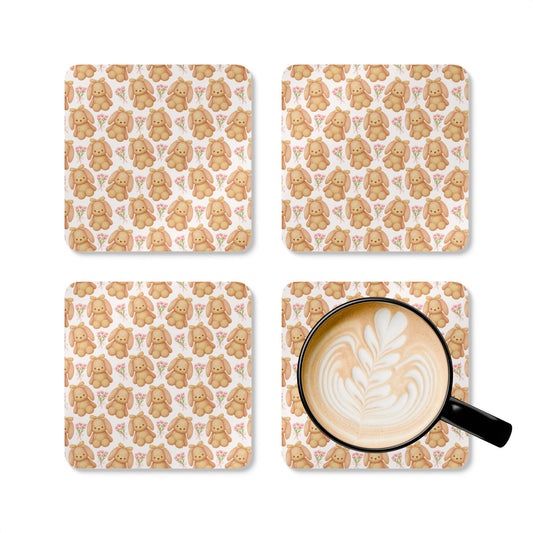 Bunny bow Coasters (2)
