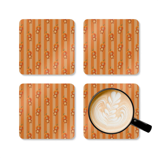 Pumpkin  Coasters (2)