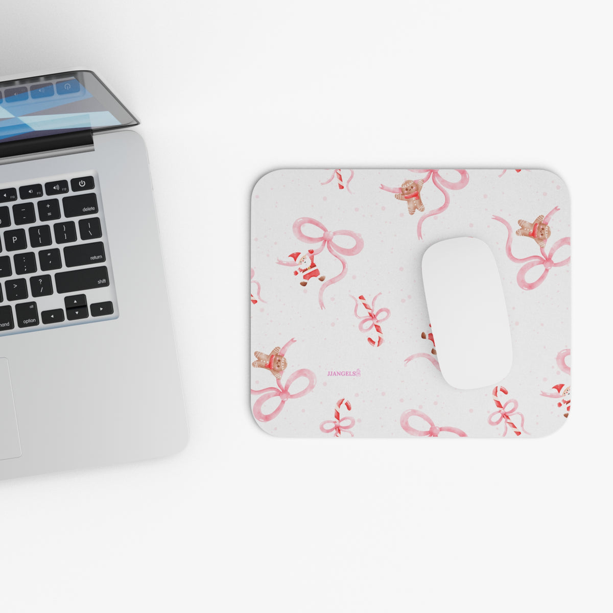 Christmas bows Mouse Pad