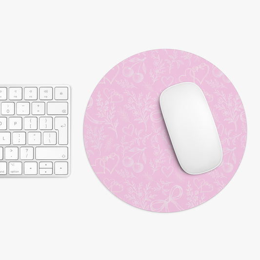 Bow Garden Mouse Pad