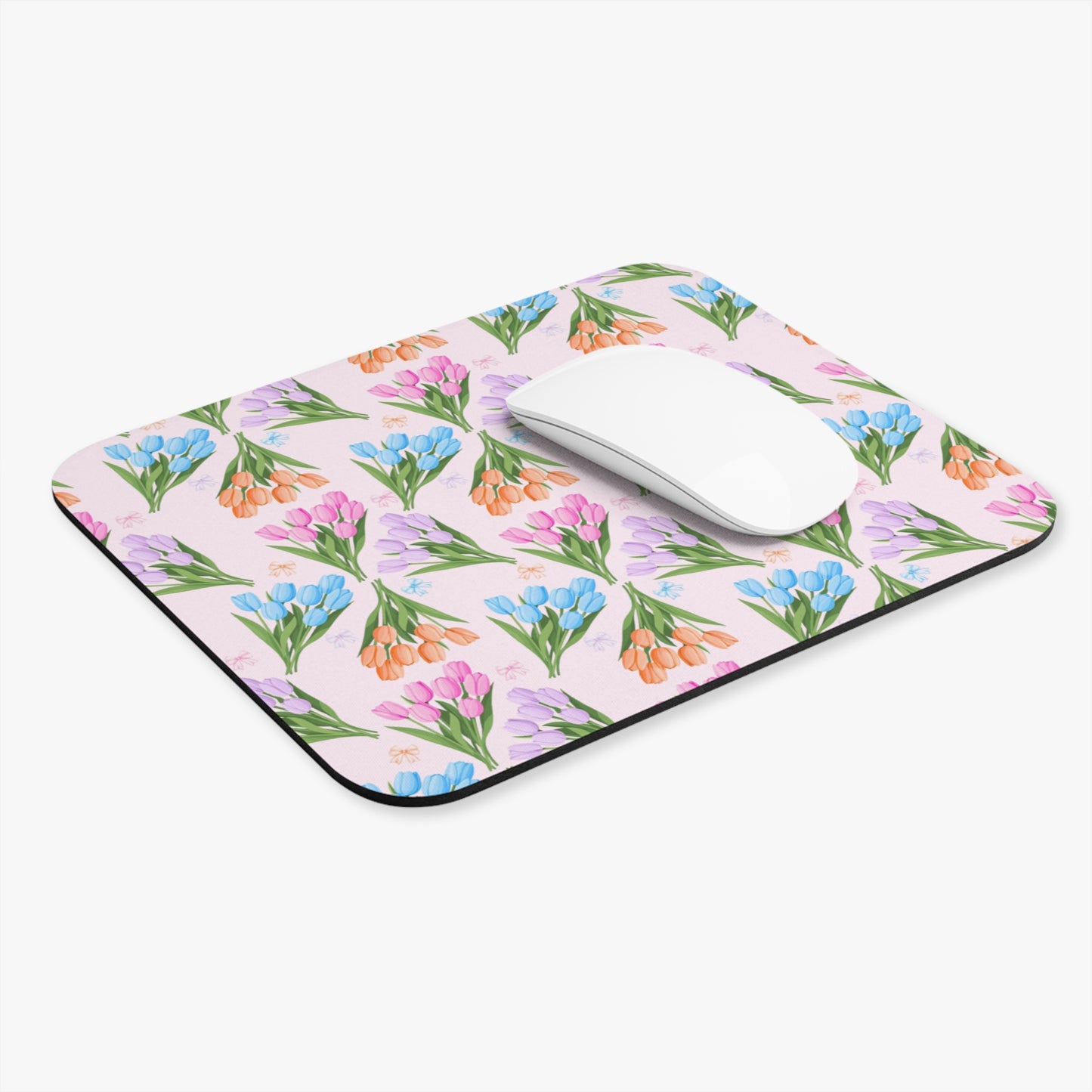 Colorful Tulips Mouse Pad