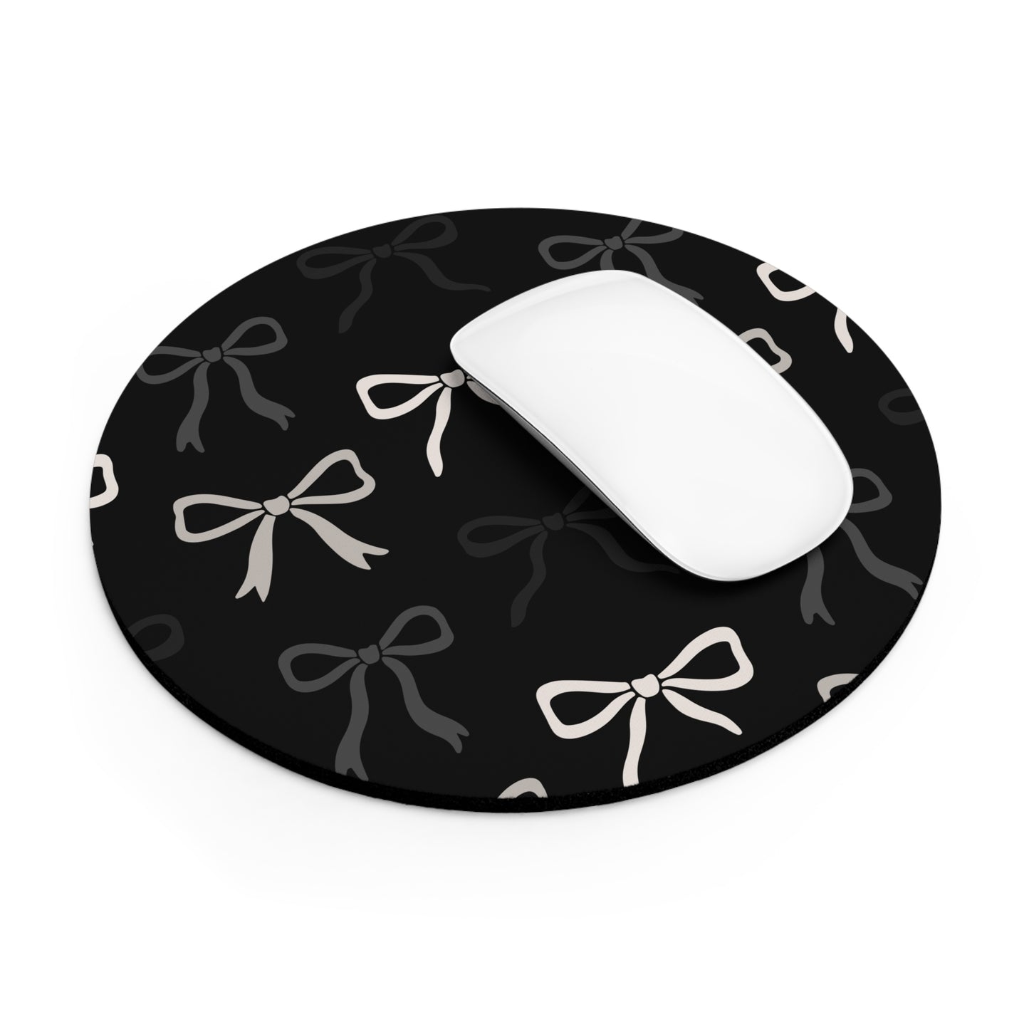 Midnight Bows Mouse Pad