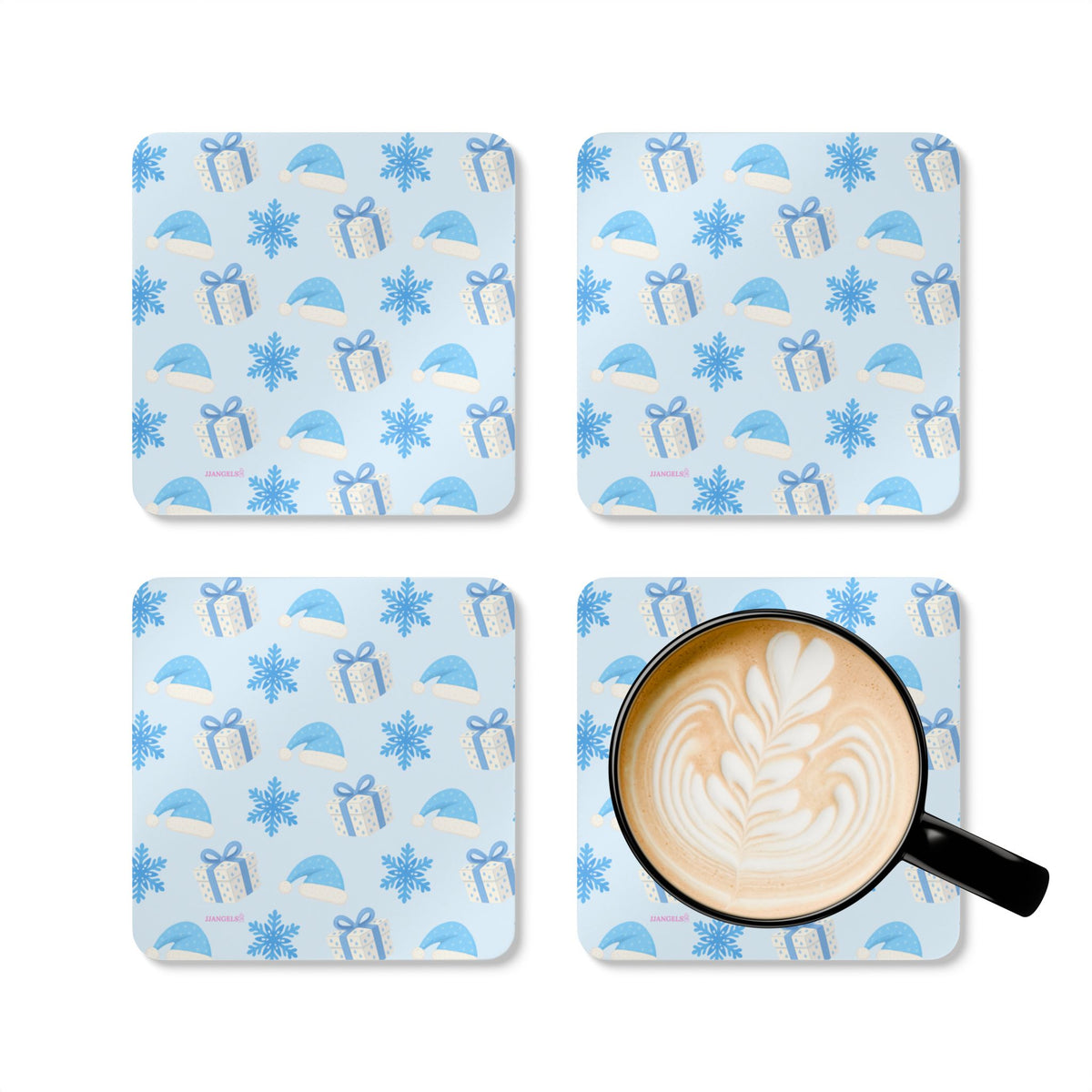 Blue gifts Coasters (2)