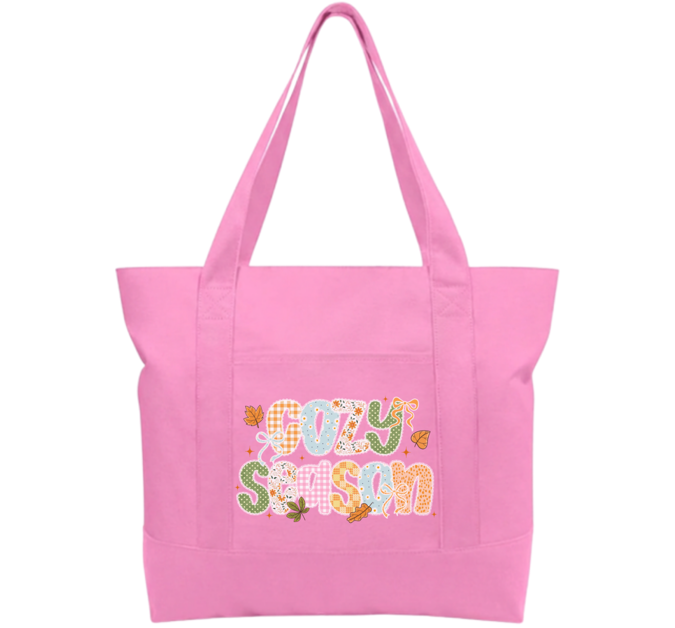 Cozy Season Cotton Tote Bag