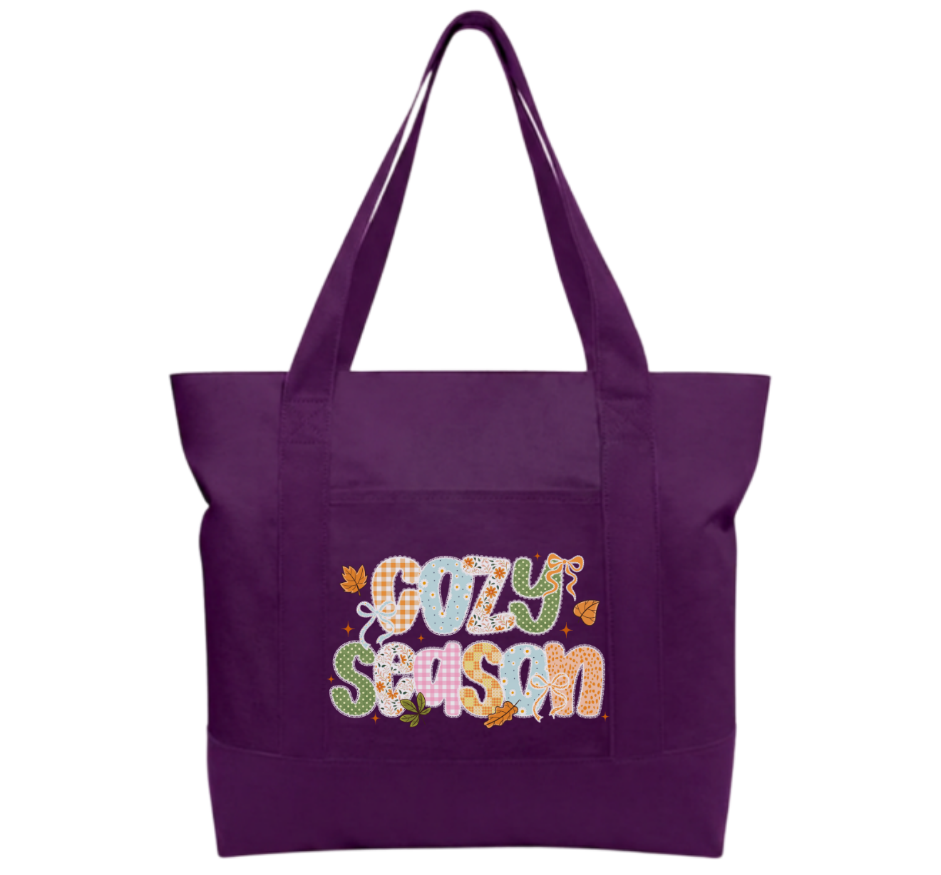 Cozy Season Cotton Tote Bag