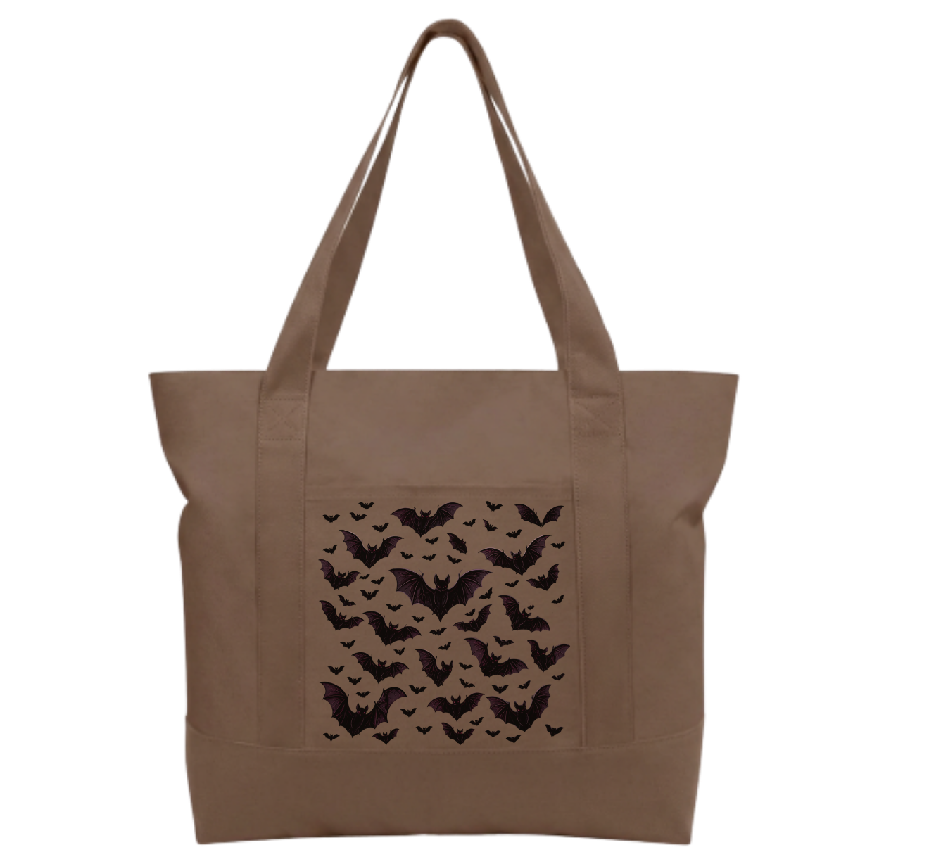 Bats Cotton Tote Bag