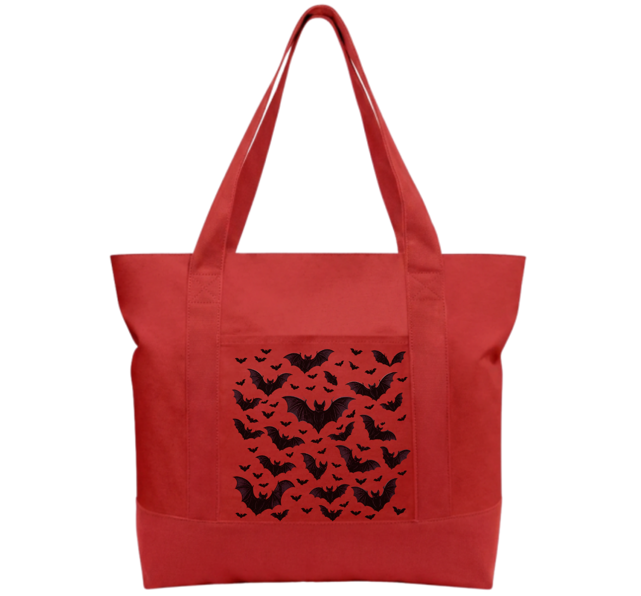 Bats Cotton Tote Bag