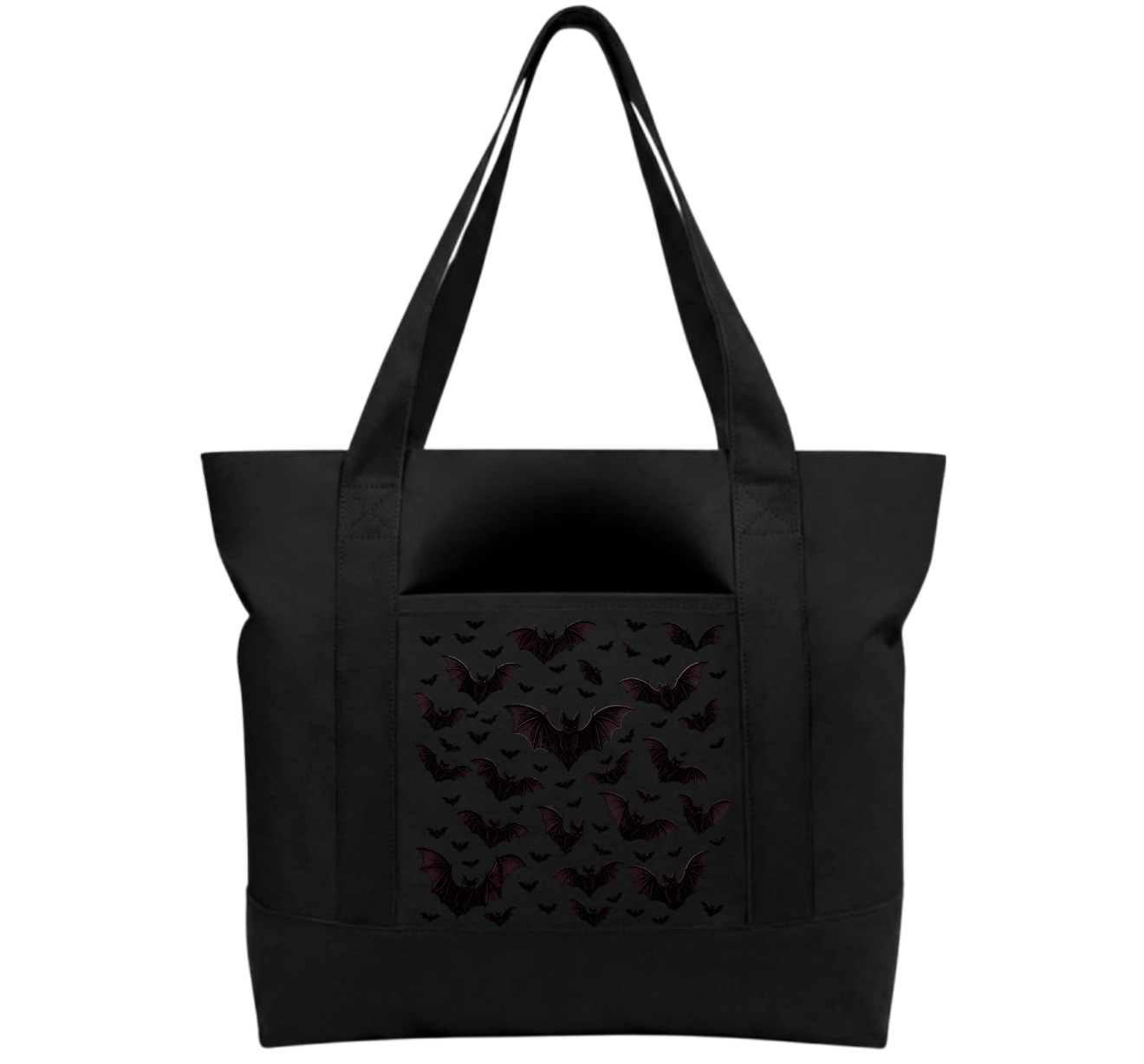 Bats Cotton Tote Bag