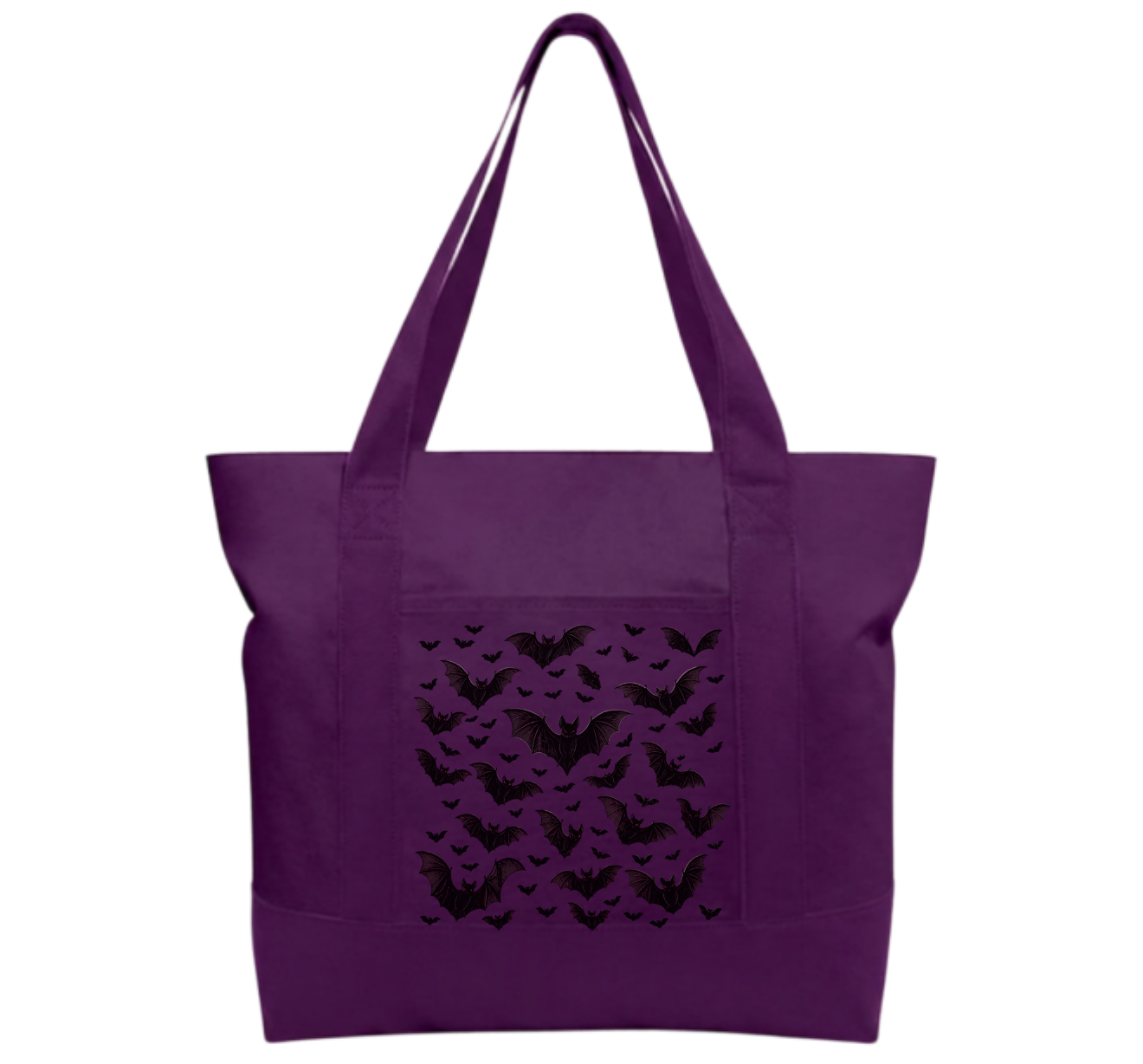 Bats Cotton Tote Bag