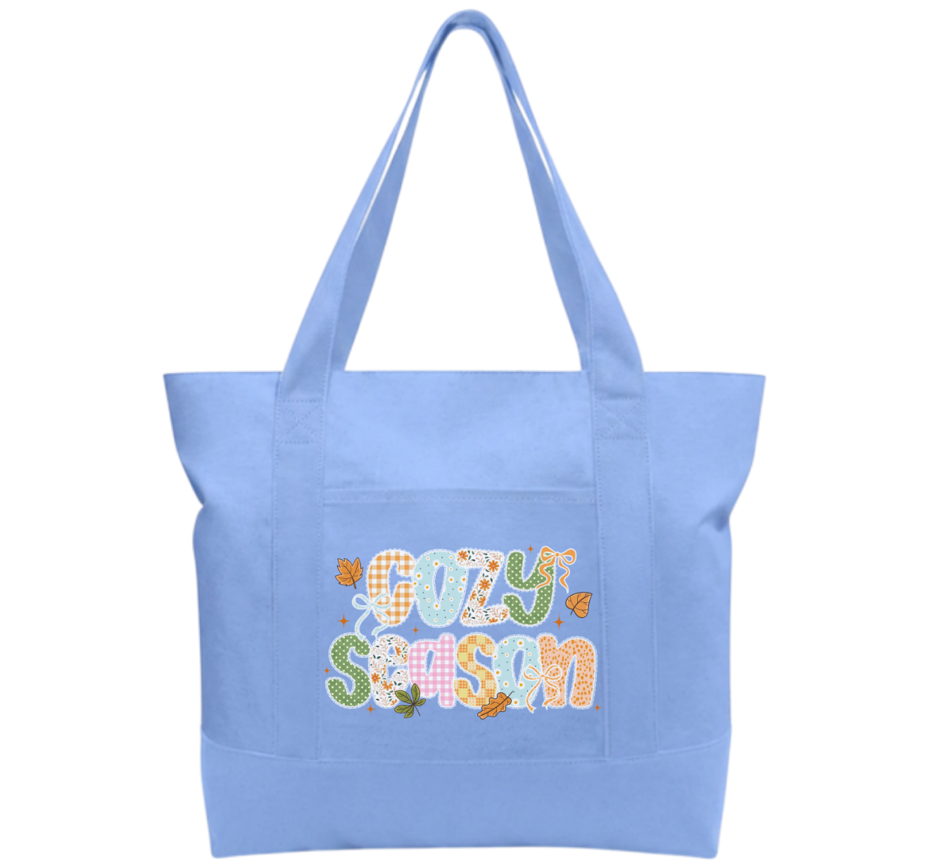 Cozy Season Cotton Tote Bag
