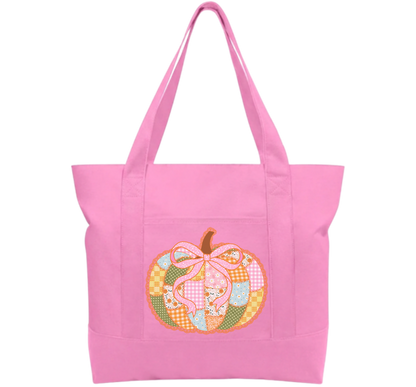 Pumpkin Cotton Tote Bag