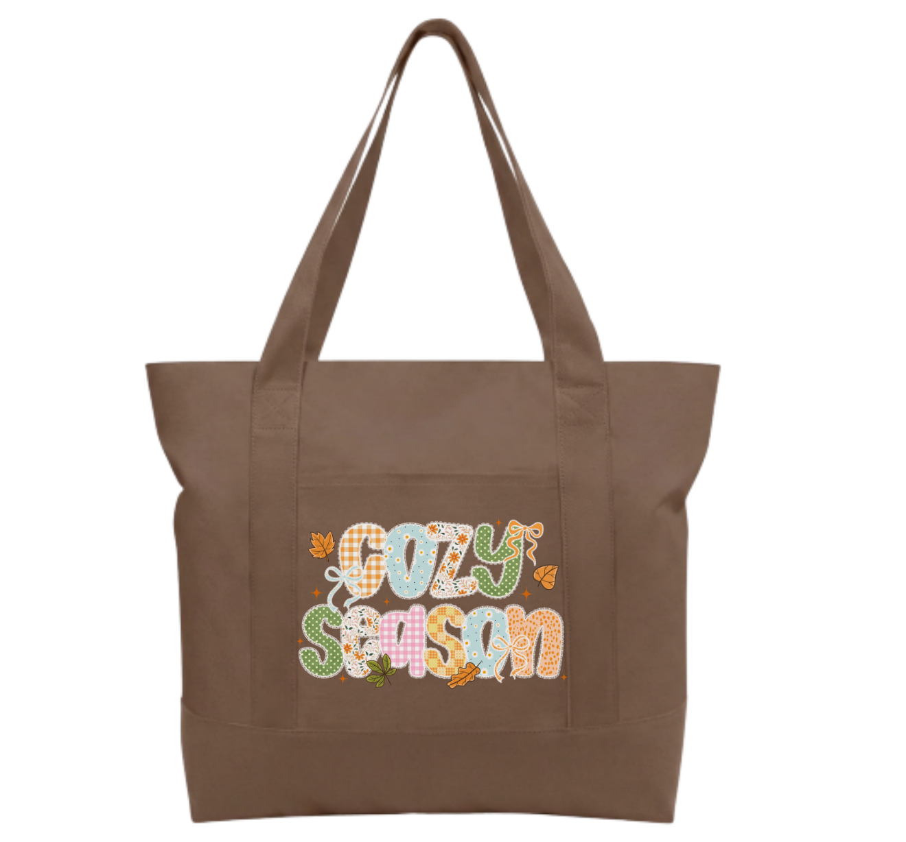 Cozy Season Cotton Tote Bag