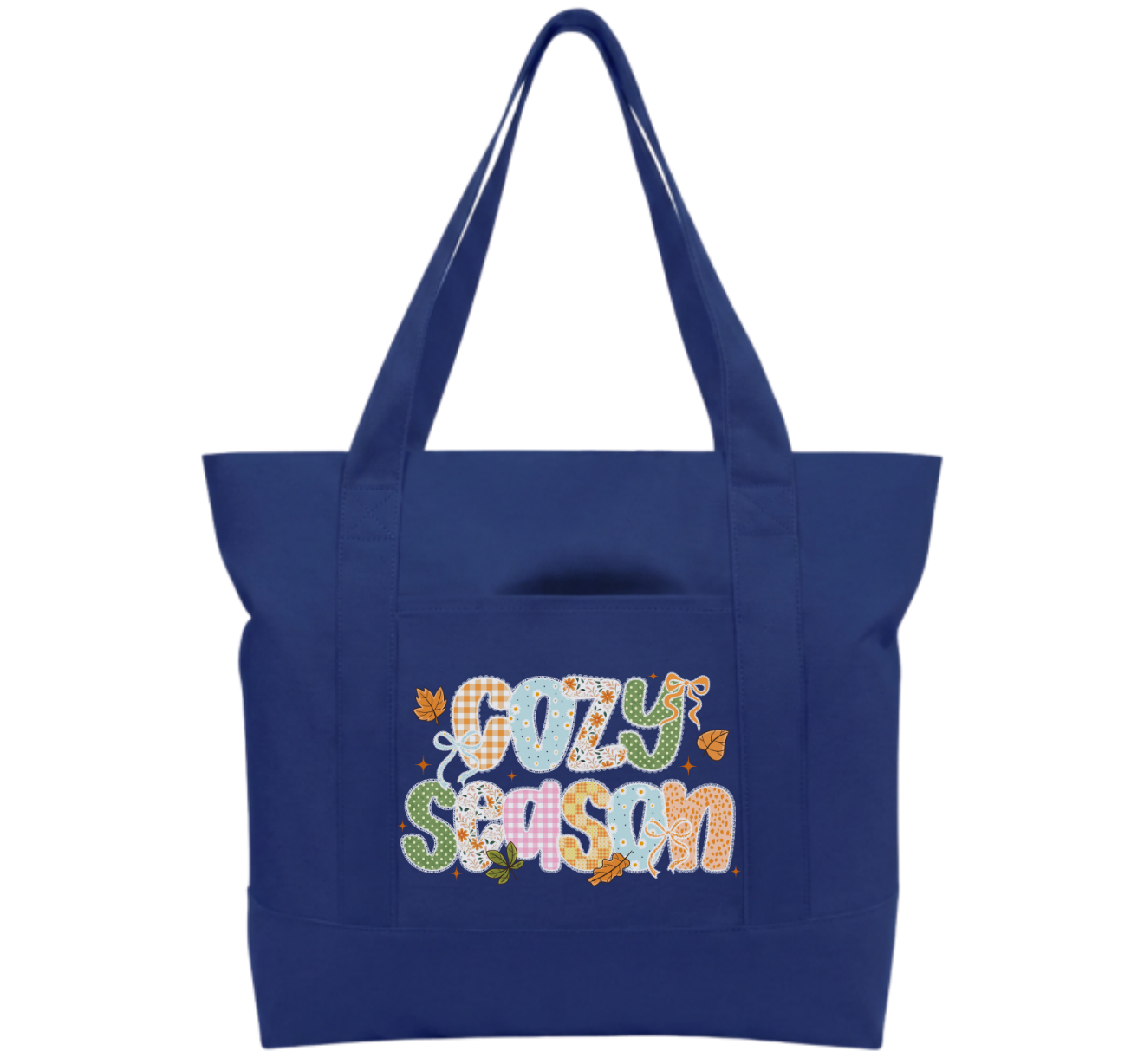 Cozy Season Cotton Tote Bag