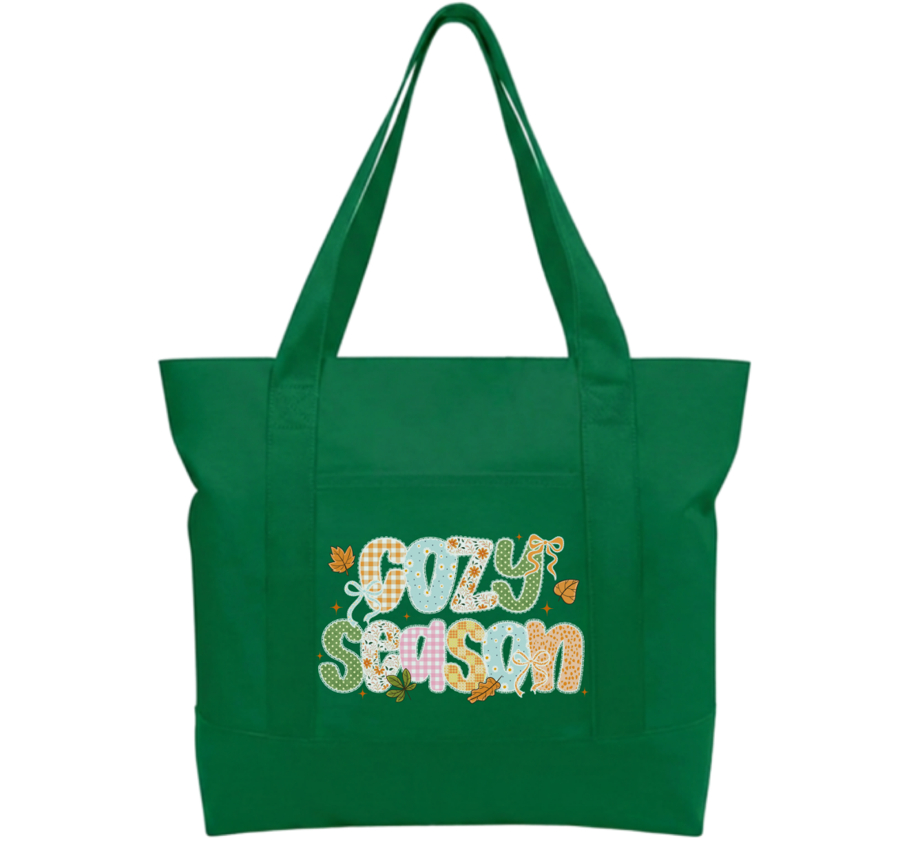 Cozy Season Cotton Tote Bag