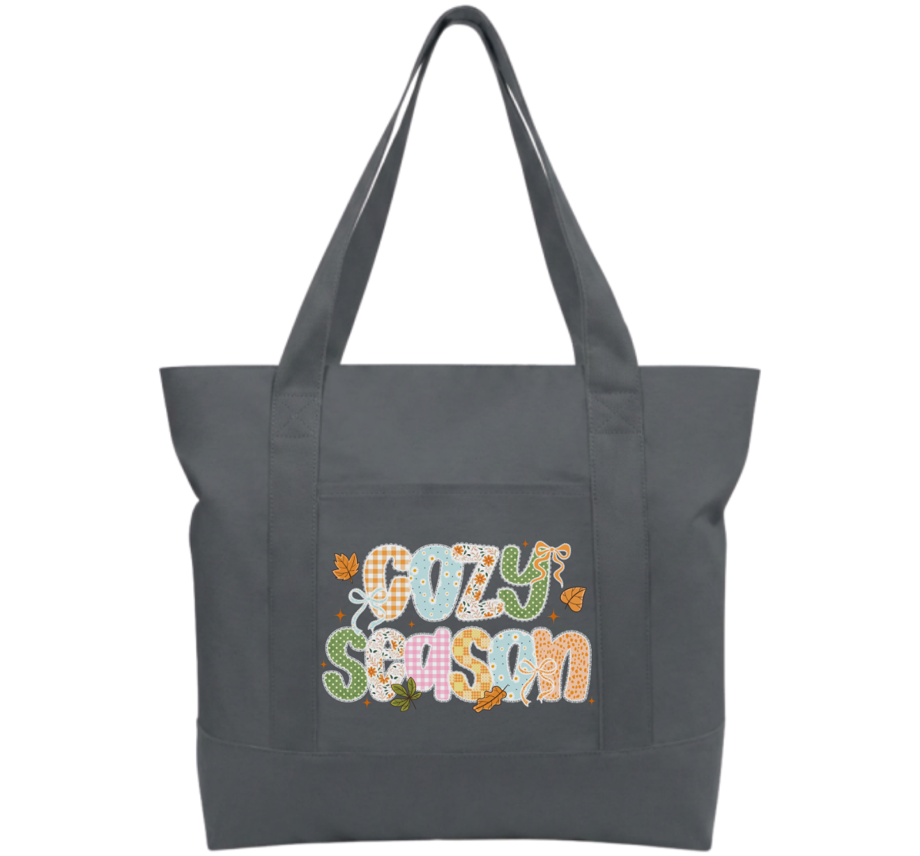 Cozy Season Cotton Tote Bag