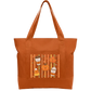 Fall Time Cotton Tote Bag