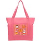 Fall Time Cotton Tote Bag