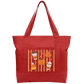 Fall Time Cotton Tote Bag