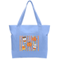 Fall Time Cotton Tote Bag