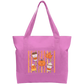 Fall Time Cotton Tote Bag