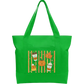 Fall Time Cotton Tote Bag